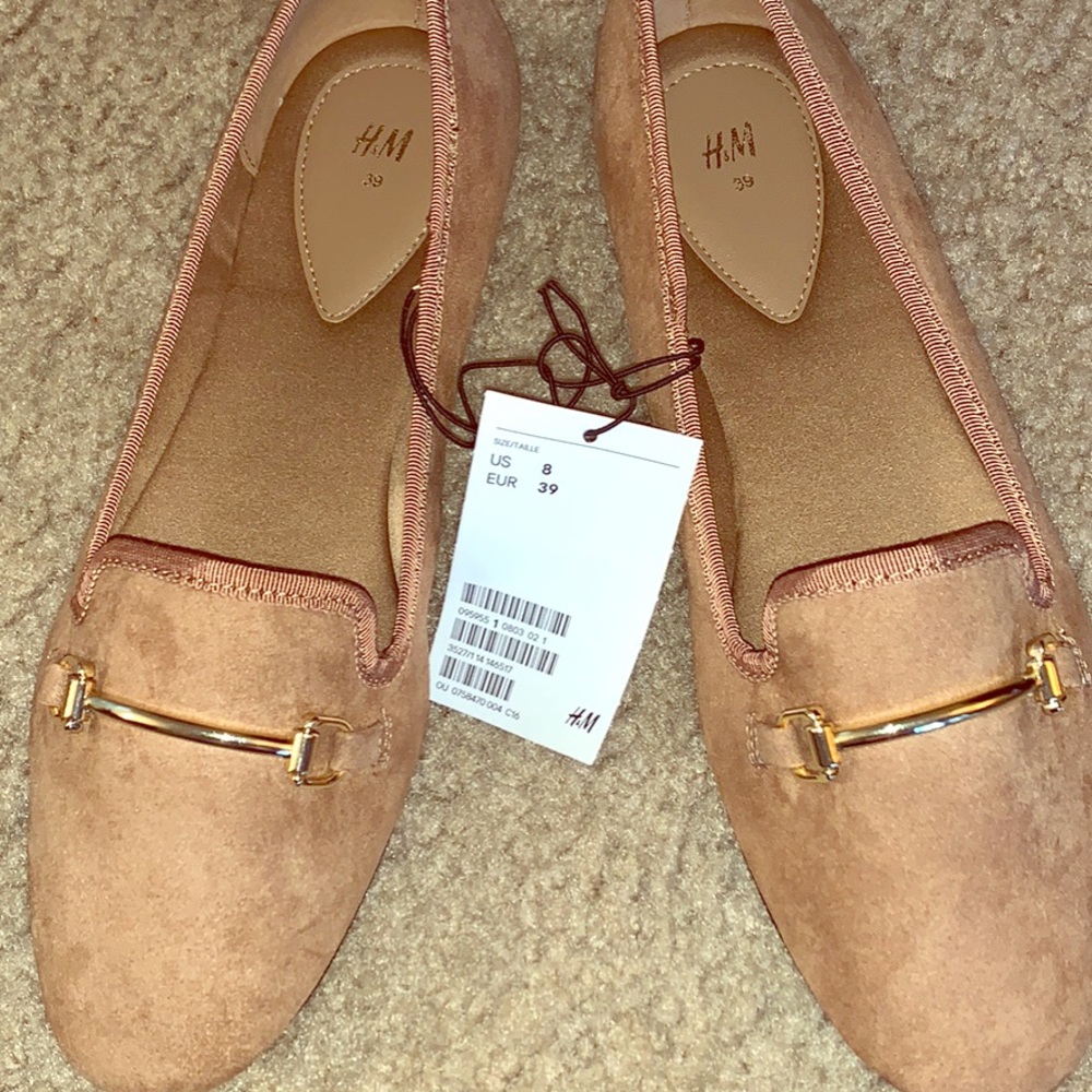 Tan dress loafers